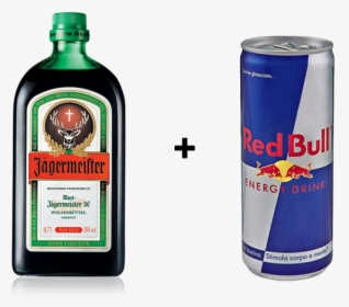 Jagermeister 1 Can Red Bull - Alcohol That Taste Like Medicine, HD Png Download, Free Download