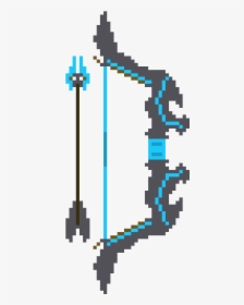 Bow And Arrow Pixel Art, HD Png Download, Free Download