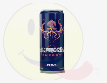 Blumania Energy Prime Regular - Blue Energy Drink Octopus, HD Png Download, Free Download