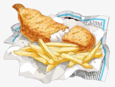Fish And Chips Sticker, HD Png Download, Free Download
