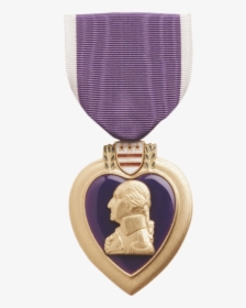 Purple Heart Medal Png - Bronze Medal, Transparent Png, Free Download