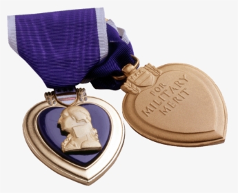 Purple Heart Medal Png - Army Purple Heart Medal, Transparent Png, Free Download