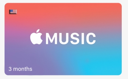 Apple Music Membership Card Us - Apple Music, HD Png Download, Free Download
