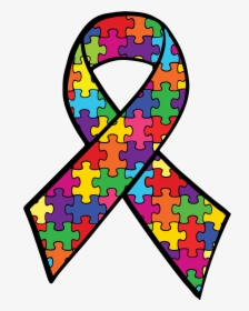 Autism Awareness Ribbon, HD Png Download, Free Download