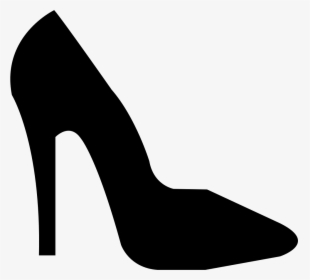 Fashion - High Heel Clipart Black And White, HD Png Download, Free Download