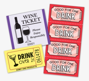 Drink Tickets - Poster, HD Png Download, Free Download