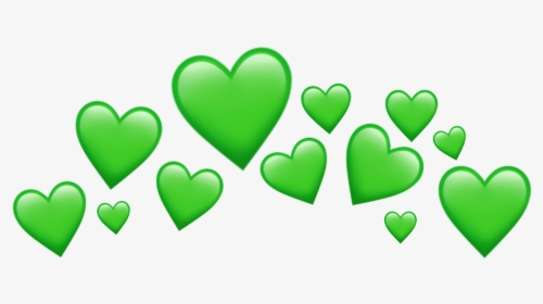 #heart #green #headband #greenheart #greenheadband - Heart, HD Png Download, Free Download
