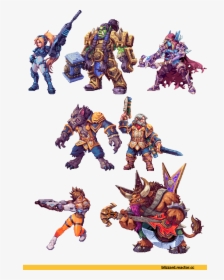Heroes Of The Storm Pixelart, HD Png Download, Free Download