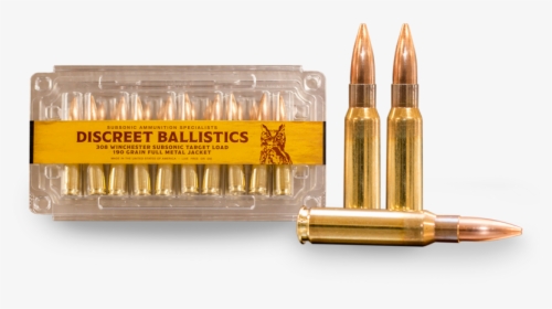 Discreet Ballistics 308wintar20l - 308 Win Subsonic, HD Png Download, Free Download
