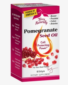 Pomegranate Seed Oil - Terry Naturally Pomegranate Seed Oil, HD Png Download, Free Download