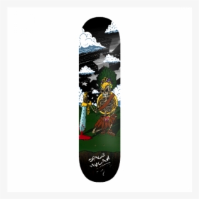 Warrior Dark Sky Stars - Skateboard Deck, HD Png Download, Free Download