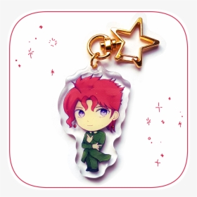 Image Of Jjba Kakyoin Noriaki Clear Acrylic Charm - Cartoon, HD Png Download, Free Download