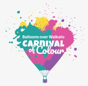 Carnival Of Colour - Hot Air Balloon, HD Png Download, Free Download