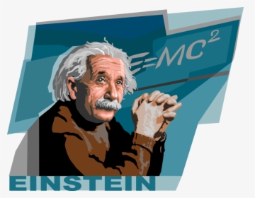 Vector Theory Relativity - Illustration Albert Einstein Png, Transparent Png, Free Download