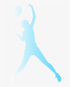 Illustration Badminton Silhouette Computer Icons - バドミントン シルエット フリー 素材, HD Png Download, Free Download