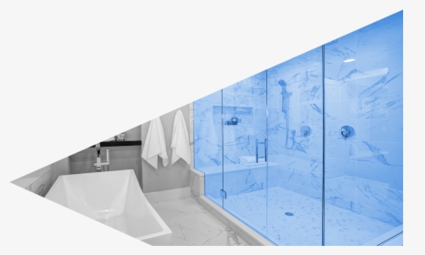 Shower Door - Luxglass - Walk In Shower, HD Png Download, Free Download