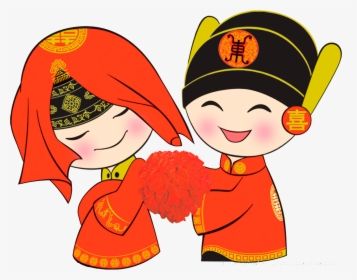 Image Library China Chinese Marriage Couple Monkey, HD Png Download, Free Download