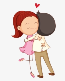 Boy And Girl Hugging Clipart, HD Png Download, Free Download