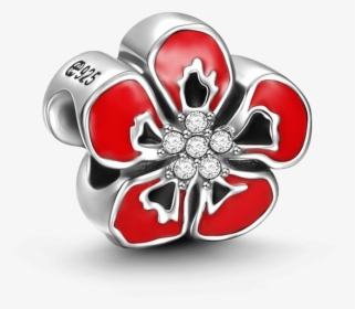 Red Plumeria - Engagement Ring, HD Png Download, Free Download