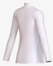 Long Sleeve Ruffle Collar Golf Shirt - Mannequin, HD Png Download, Free Download