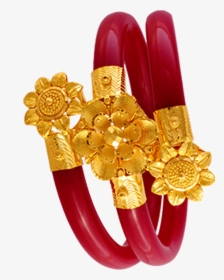 22kt Yellow Gold Pola Bangle For Women - Body Jewelry, HD Png Download, Free Download
