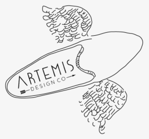 Artemis Bag Logo - Line Art, HD Png Download, Free Download