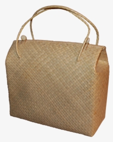 Vintage Woven South Seas Palm Or Reed Grass Purse From - Tote Bag, HD Png Download, Free Download