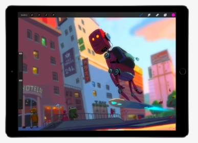 Ipad Pro With Procreate, HD Png Download, Free Download
