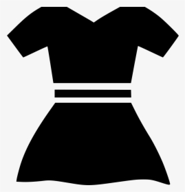 Evening Woman Dress Casual - White Women Clothing Icon Png, Transparent Png, Free Download