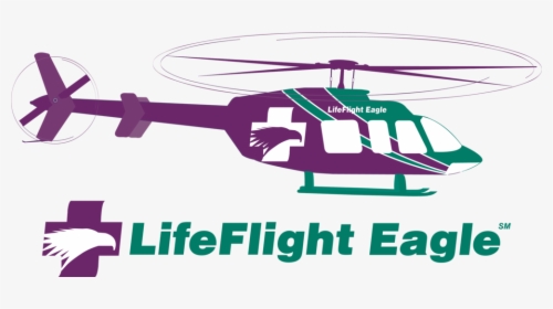 Lfe Logo-helicopter - Lifeflight Eagle, HD Png Download, Free Download
