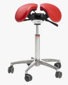 Front View Red - Split Saddle Stool, HD Png Download, Free Download
