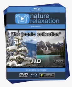 The Iconic Collection Eight 1-hour Hd Nature Relaxation - Moraine Lake, HD Png Download, Free Download