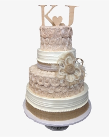Initial Wedding - Wedding Cake, HD Png Download, Free Download