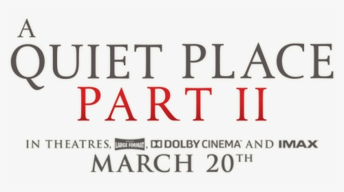 Quiet Place 2 Movie Transparent, HD Png Download, Free Download