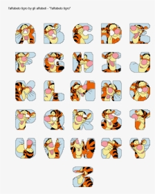 Tigger Transparent Spring Forward - Winnie The Pooh Cross Stitch Alphabet, HD Png Download, Free Download