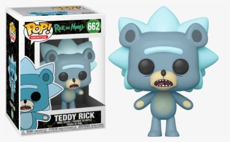 Rick And Morty - Teddy Rick Funko Pop, HD Png Download, Free Download