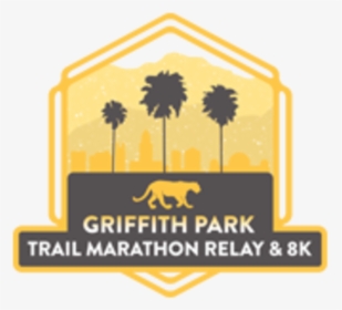 Griffith Park Trail Marathon Relay & 8k - Illustration, HD Png Download, Free Download