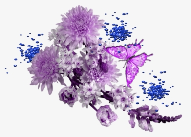 Flores Lilas Png - Flower Decoration Transparent Background, Png Download, Free Download