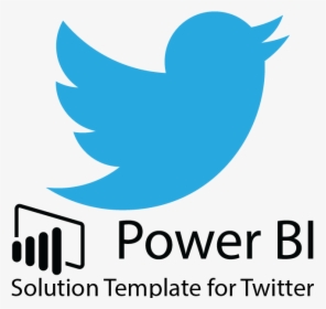 Customize Power Bi Solution Template Twitter - Power Bi, HD Png Download, Free Download