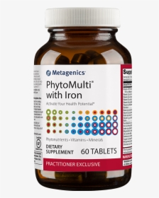 Phytomulti Capsules Health Supplement From Metagenics - Phytomulti With Iron, HD Png Download, Free Download
