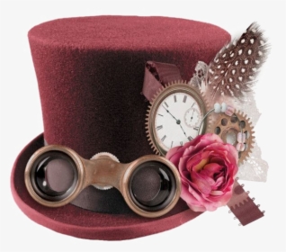 Steampunk Hat Png Image Background - Top Hat, Transparent Png, Free Download