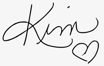 Kim Gallo Signature - Line Art, HD Png Download, Free Download