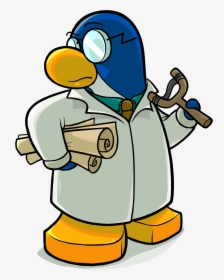 Gary With Slingshot - Club Penguin, HD Png Download, Free Download