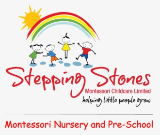 Rock Clipart Stepping Stone - Stepping Stones Montessori, HD Png Download, Free Download