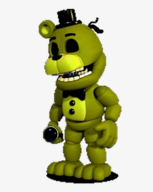 Adventure Withered Golden Freddy , Png Download - Cartoon, Transparent Png, Free Download