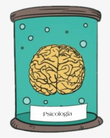 #psicología #poramoralapsicología #brain #cerebro #palabrassabias - Transparent Png Clipart Brains Cartoon, Png Download, Free Download