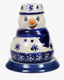 Snowman Luminary "  Class="lazyload Lazyload Mirage - Figurine, HD Png Download, Free Download