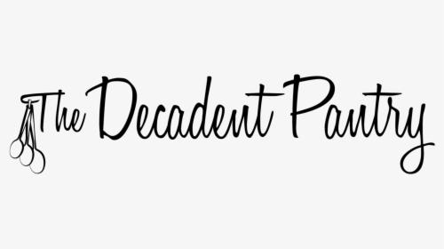 The Decadent Pantry - Calligraphy, HD Png Download, Free Download