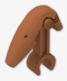 Minifig Mechanical Head Sw Battle Droid - Wood, HD Png Download, Free Download