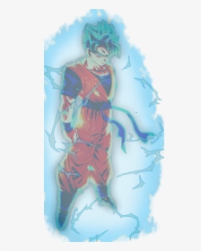 Futuregohan Supersaiyanblue Freetoedit - Illustration, HD Png Download, Free Download